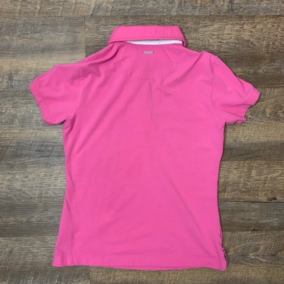 Nautica | Pink Classic Fit Split Neck Polo - Picture 2 of 10